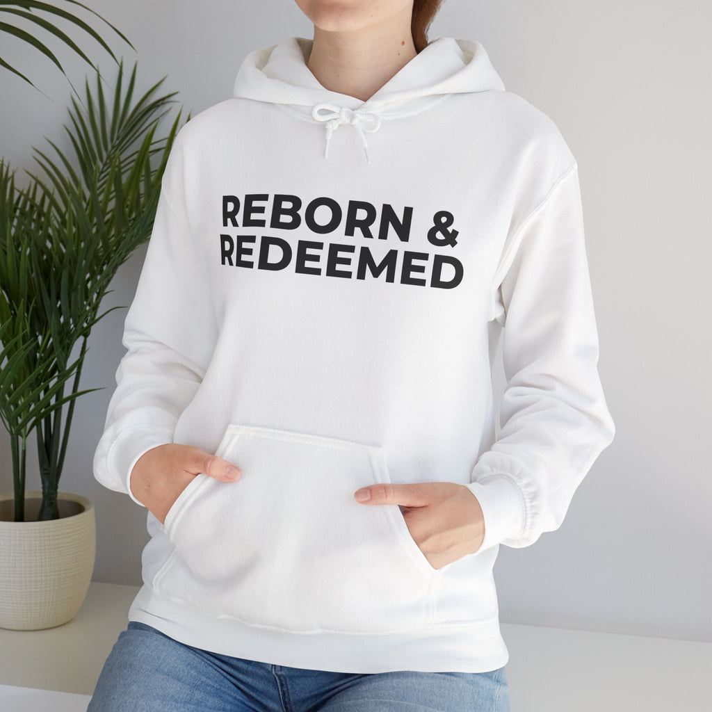 Reborn & Redeemed - "Faith Over Fear Hoodie"  (Isaiah 41:10)